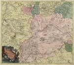Unbekannter Meister - Karte von Moskauer Gouvernement und nächstgelegenen Provinzen