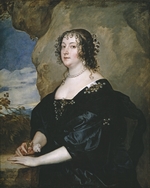 Dyck, Sir Anthonis van - Porträt von Beatrice, Countess of Oxford