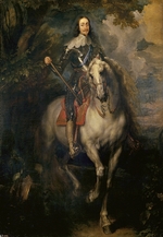 Dyck, Sir Anthonis van - Karl I., König von England (1600-1649) zu Pferde