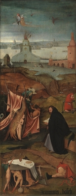 Bosch, Hieronymus, (Schule) - Die Versuchung des heiligen Antonius