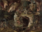Bosch, Hieronymus, (Schule) - Inferno-Landschaft
