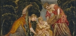 Tintoretto, Jacopo - Die Auffindung des Mosesknaben