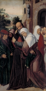Benson, Ambrosius - Begegnung Joachims und Annas an der Goldenen Pforte