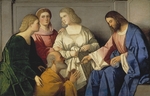 Catena, Vincenzo di Biagio - Jesus übergibt Petrus die Schlüssel des Paradieses