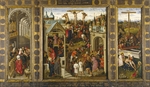 Alincbrot (Alimbrot), Louis (Lodewijk) - Triptychon der Kreuzigung