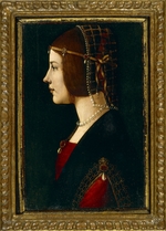 De Predis, Giovanni Ambrogio - Die Dame mit dem Perlennetz (Beatrice d'Este?)
