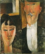 Modigliani, Amedeo - Braut und Bräutigam