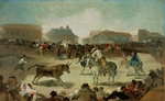 Goya, Francisco, de - Stierkampf in einem Dorf
