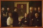 Fantin-Latour, Henri - Hommage à Delacroix