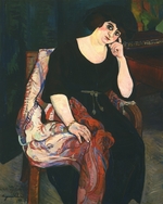 Valadon, Suzanne - Porträt von Madame Zamaron