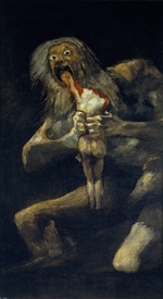 Goya, Francisco, de - Saturn verschlingt seinen Sohn