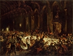 Delacroix, Eugène - Die Ermordung des Fürstbischofs von Lüttich