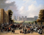 Pingret, Édouard-Henri-Théophile - Ankunft von König Louis-Philippe I. im Windsor Castle