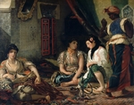 Delacroix, Eugène - Die Frauen von Algier in ihrem Gemach