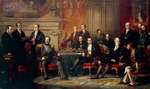 Dubufe, Édouard Louis - Der Pariser Kongress 1856