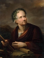Hardorff, Gerdt - Porträt von Friedrich Gottlieb Klopstock (1724-1803)