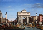 Borsato, Giuseppe - Der Einzug Napoleons I. in Venedig am 29. November 1807