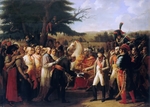 Girodet de Roucy Trioson, Anne Louis - Kaiser Napoleon empfängt die Schlüssel von Wien im Schönbrunner Schloss