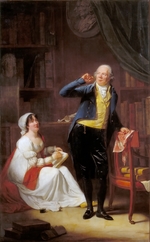 Danloux, Henri-Pierre - Jacques Delille mit seiner Frau