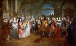 Dieu, Antoine - Die Vermählung von Maria Adelaide mit Louis de Bourbon, dauphin de Viennois am 7. Dezember 1697