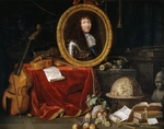 Garnier, Jean - Allegorie von Ludwig XIV. als Schutzherr der Künste und Wissenschaften