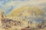 Turner, Joseph Mallord William - Heidelberg mit einem Regenbogen
