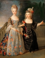 Belle, Alexis Simon - Éléonore Eugénie de Béthisy de Mezières mit Ihrem Bruder Eugène de Béthisy, künftigen Marquis de Mézières
