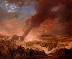Bacler d'Albe, Louis Albert Guislain - Napoleon besucht das Biwak der Armee am Vorabend der Schlacht von Austerlitz am 1. Dezember 1805