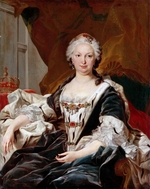 Van Loo, Louis Michel - Elisabetta Farnese (1692-1766), Königin von Spanien