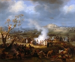 Lejeune, Louis-François, Baron - Napoleons Biwak am Vorabend der Schlacht von Austerlitz am 1. Dezember 1805