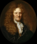 Largillière, Nicolas, de - Porträt von Jean de La Fontaine (1621-1695)