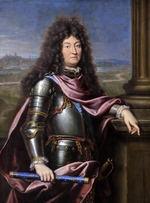 Mignard, Pierre - König Ludwig XIV. von Frankreich und Navarra (1638-1715)