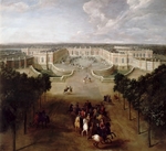 Martin, Pierre-Denis II. - Blick auf das Grand Trianon von der Avenue