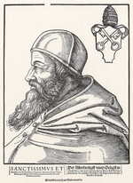 Schön, Erhard - Porträt des Papst Paul III. Farnese