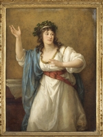 Kauffmann, Angelika - Porträt von Dichterin Teresa Bandettini-Landucci (1763-1837)