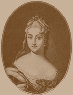 Unbekannter Künstler - Prinzessin Jekaterina Alexejewna Dolgorukowa (1712-1747)