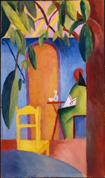 Macke, August - Türkisches Café