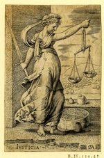 Massys, Cornelis - Justitia (Justiz)