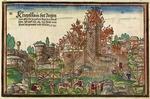 Wandereisen, Hans - Zerstörung der Burg Krögelstein durch Truppen des Schwäbischen Bundes