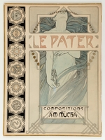 Mucha, Alfons Marie - Titelbild für die illustrierte Edition Le Pater