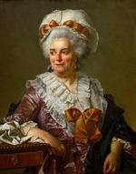 David, Jacques Louis - Porträt von Geneviève Jacqueline Pécoul