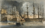 Reinagle, George Philip - Die Seeschlacht von Navarino am 20. Oktober 1827