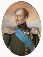 Winberg, Iwan Andrejewitsch - Porträt des Kaisers Nikolaus I. (1796-1855)