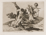 Goya, Francisco, de - Grande Hazaña! Con muertos! (Eine große Heldentat! Mit Toten!) Blatt 39 der Folge Los Desastres de la Guerra (Die Schrecken de
