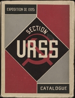 Rodtschenko, Alexander Michailowitsch - Titelseite des Ausstellungskatalogs