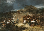 Lucas Velázquez, Eugenio - Prozession in der Morgendämmerung