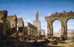 Marilhat, Prosper - Ruinen der Al-Hakim-Moschee in Kairo