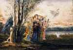 Moreau, Gustave - Amor und die Musen