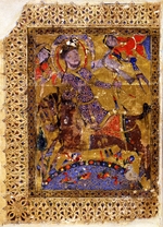 Muhammad ibn Abi Talib al-Badri - Illustration aus Kitab al-aghani (Buch der Lieder)