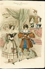 Unbekannter Künstler - Illustration aus Journal des Dames et des Modes (Frankfurt am Main)
